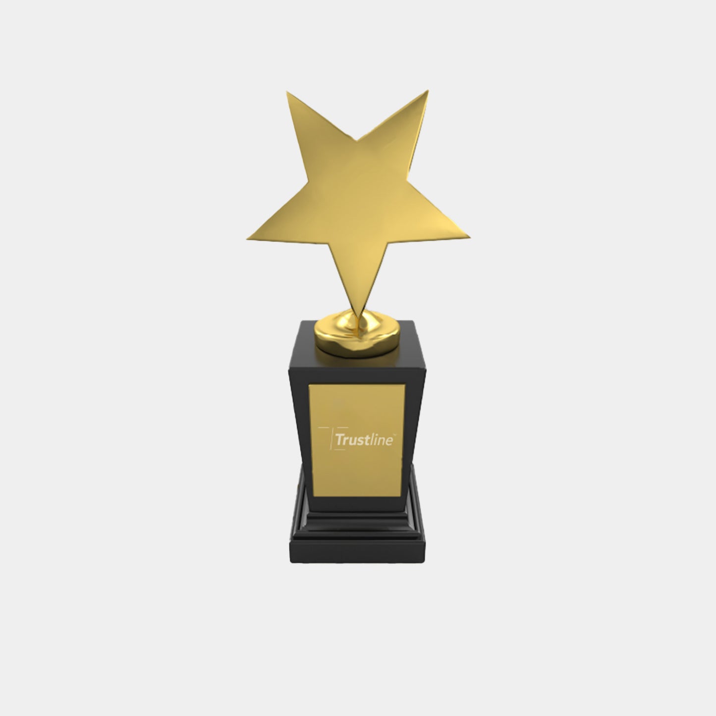 Engravable Gold Star Trophy