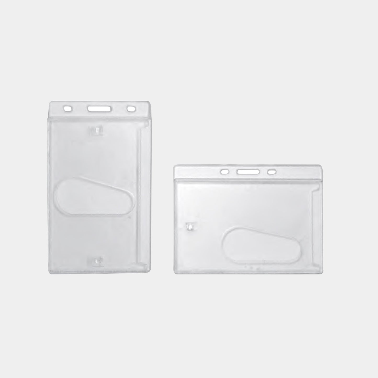 Semi-Matte ID Card Holder