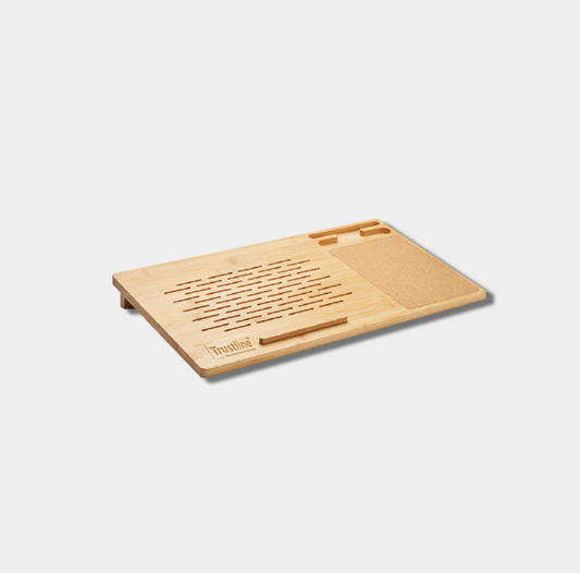 Eco-Friendly Bamboo Laptop Stand